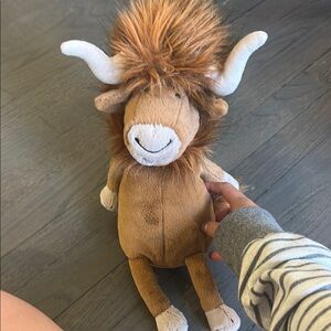 Jellycat Plush Highland Cow Stuffed Animal - Brown